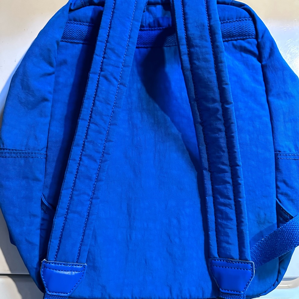 Kipling -Blue Backpack With Keychain - image 2